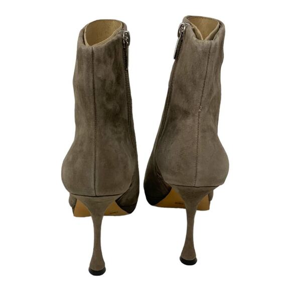 Vince Camuto Pitonnda Pointed Toe Suede Bootie Taupe Size 7.5 NWT $169 MSRP - Picture 7 of 8